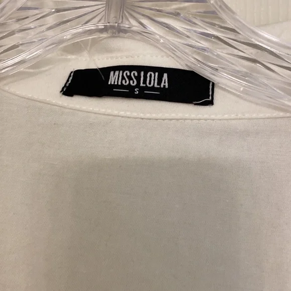 Misslola color blocked button up blouse - Picture 2 of 5